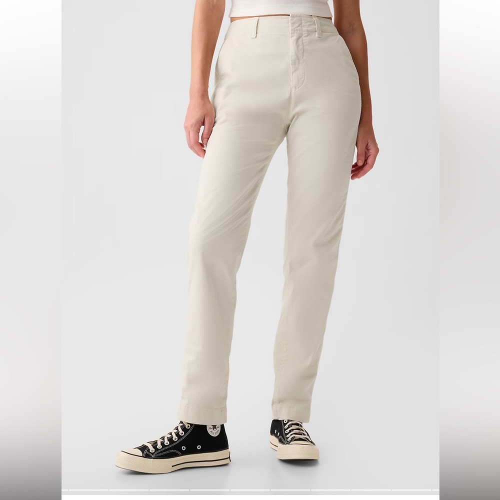 The Gap, Downtown mid-rise Khakis, women’s pants size 8, NWT,